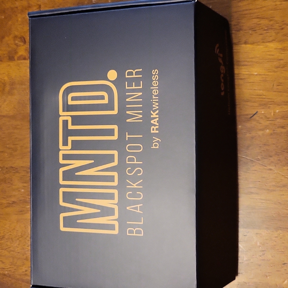 MNTD by RAK Blackspot Miner - Brand New In Box  Includes MNTD SD Upgrade